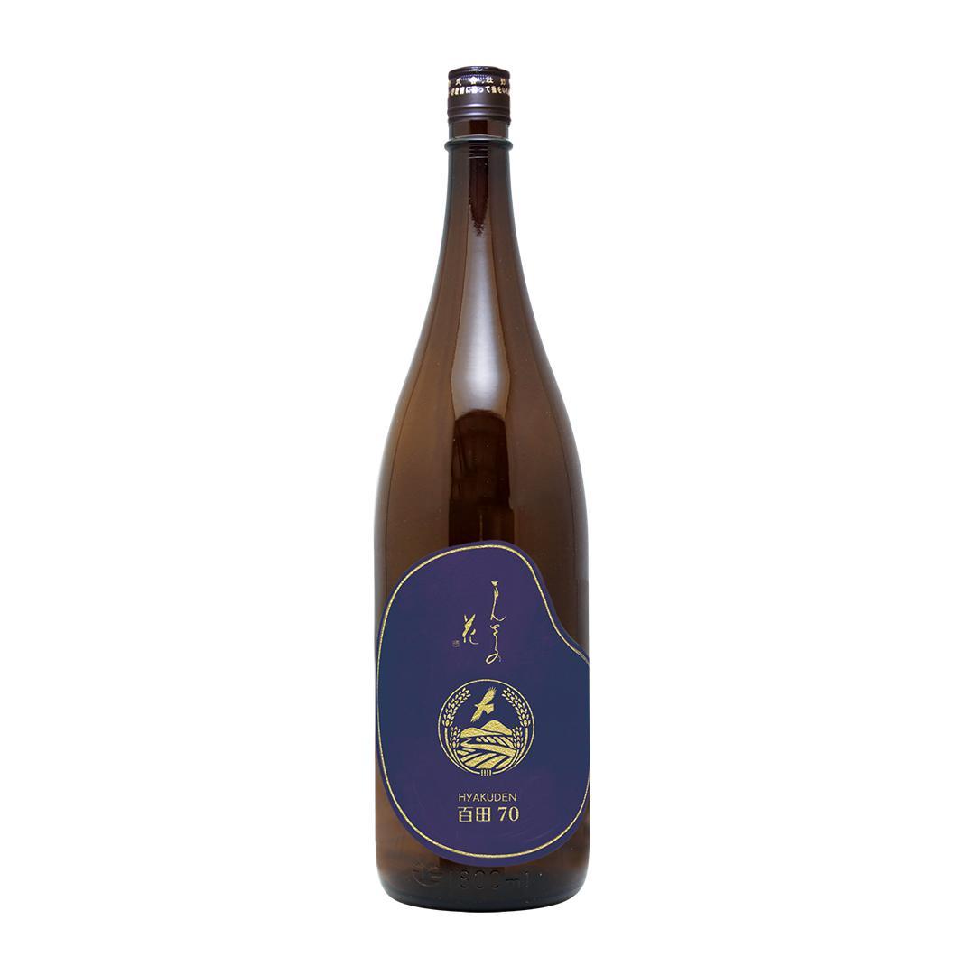 【限定品】純米 まんさくの花 巡米 百田70 1800ml