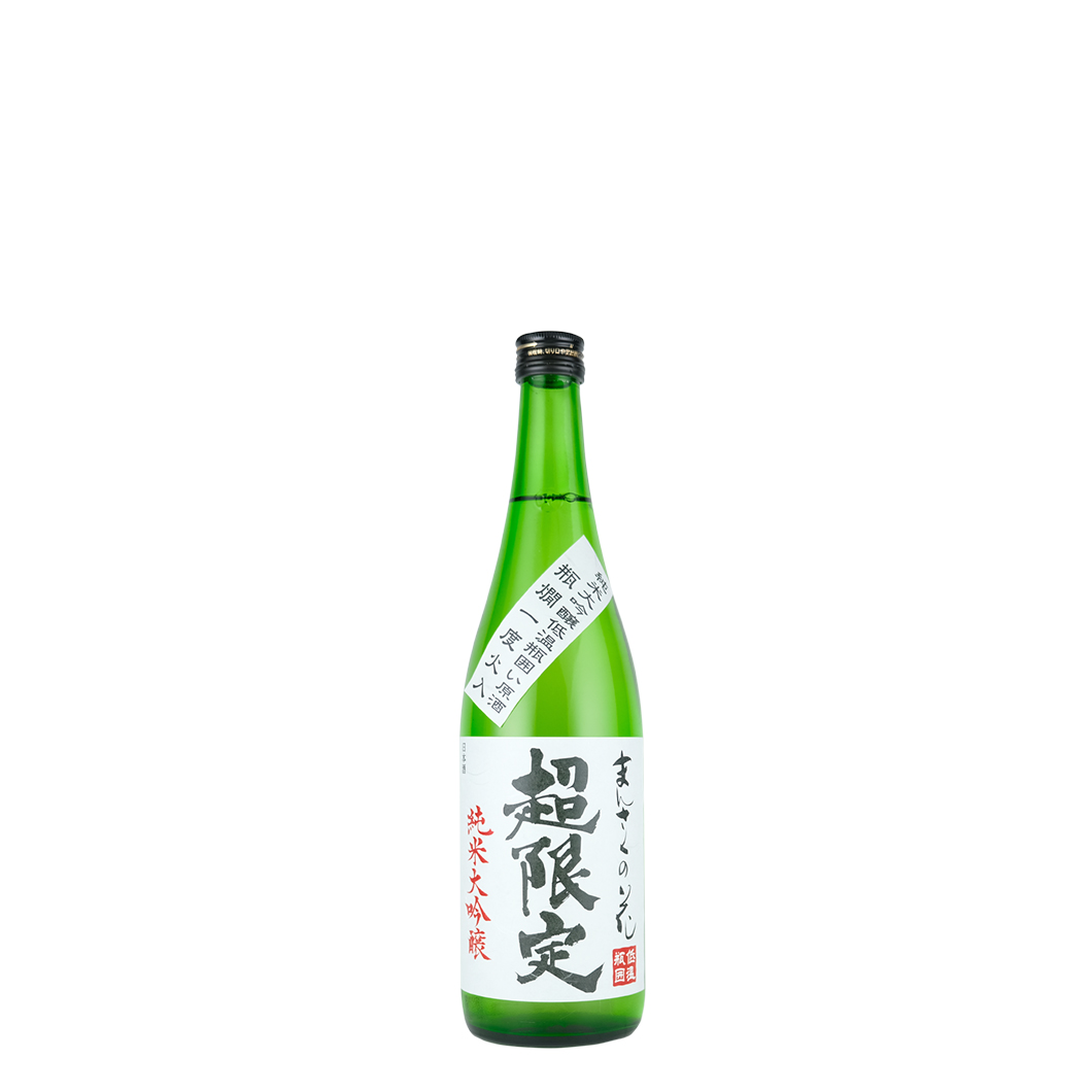 【T-002】純米大吟醸一度火入れ原酒 まんさくの花 超限定 720ml