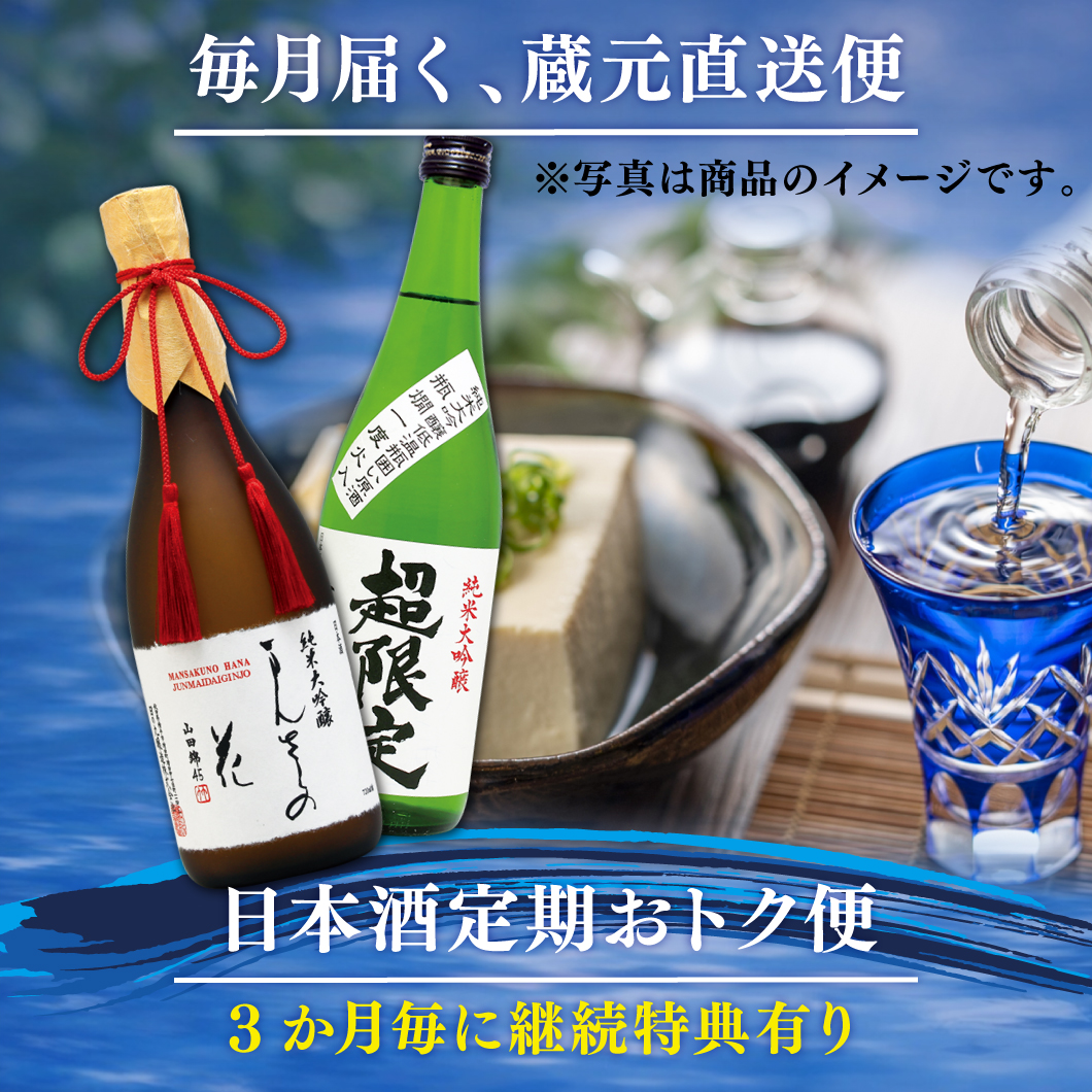 【RE-01/定期購入】日本酒 定期おトク便 720ml×2本