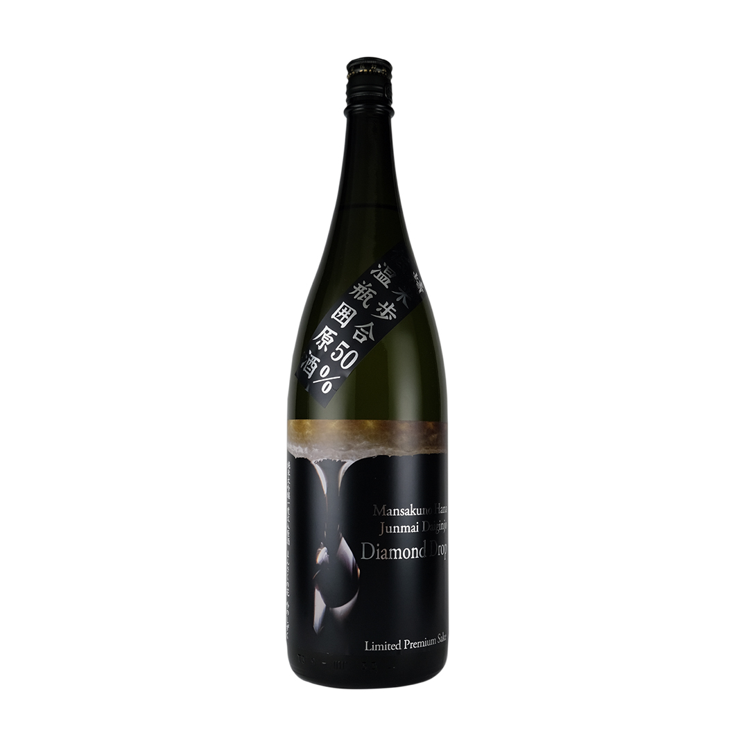 【地域限定流通】純米大吟醸一度火入れ原酒 まんさくの花 ダイヤモンドドロップ 1800ml