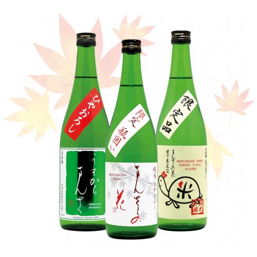 【AS-01】ひやおろしセット 720ml×3【200セット限定/送料無料/クーポン対象外/包装×/熨斗×】