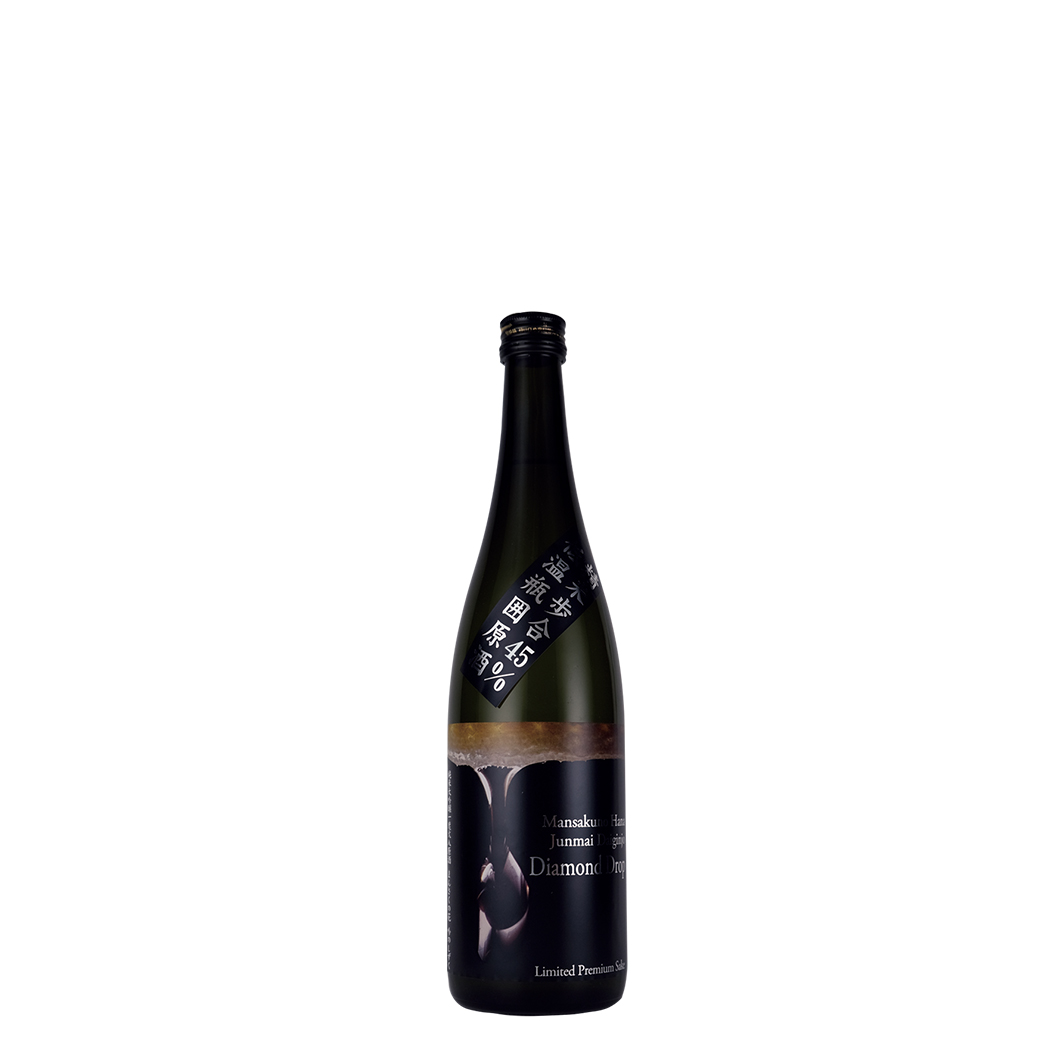 【限定品】純米大吟醸一度火入れ原酒 まんさくの花 ダイヤモンドドロップ 720ml